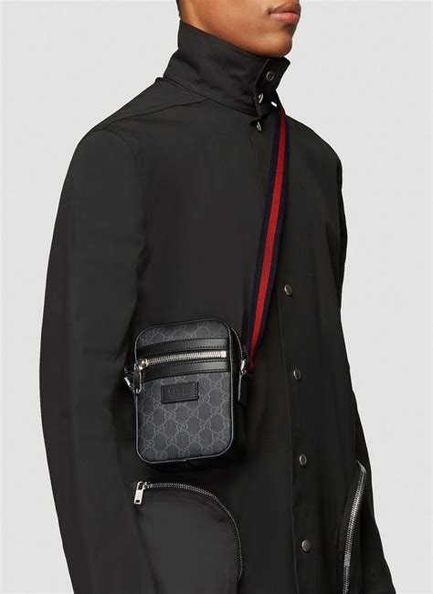 gucci bag crossbody mens|Gucci men's bags shop online.